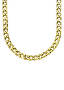 Bruno Banani Herren Kette ohne Anhänger "Schmuck Geschenk Silber 925 Halsschmuck Halskette Panzerkette Gold", 60, Silber 925 (Sterlingsilber), B: