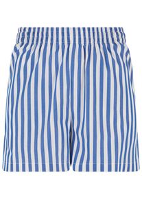 Urban Classics Damen Shorts "Urban Classics Damen Ladies Striped Shorts", weiß, Gr. 5XL, unifarben, 60% Baumwolle, 40% Polyester, Hosen