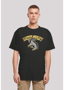 F4NT4STIC Herren T-Shirt "Harry Potter Hufflepuff Sport Emblem", schwarz, casual, Gr. XXXL, Obermaterial: 100% Baumwolle, Shirts, Print