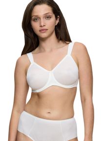 Triumph Damen Minimizer-BH "Essential Minimizer", Gr. 85, gelb, Obermaterial: 71% Polyamid, 29% Elasthan (LYCRA), unifarben, gemustert, leicht