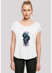 F4NT4STIC Damen T-Shirt "Harry Potter Neon Nagini", weiß, casual, Gr. XL, Obermaterial: 100% Baumwolle, Shirts, Print