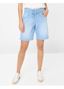 Brax Damen Bequeme Jeans "Style MAINE B", blau, Gr. 42, 75% Baumwolle, 17% Polyester, 5% Elastomultiester, 3% Elasthan, Jeans
