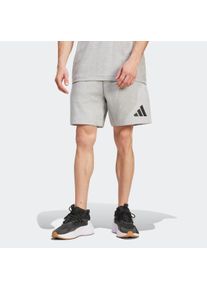 Herren Shorts "M Z.N.E. SHO", grau, sportlich, Gr. M, adidas Sportswear, Obermaterial: 57% Polyester, 43% Baumwolle, Hosen