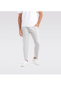 MAC Herren Chinohose "Griffin", silber, casual, Gr. 38, unifarben, Web, Obermaterial: 55% Baumwolle, 40% Polyamid, 5% Elasthan, Hosen, mit Taschen