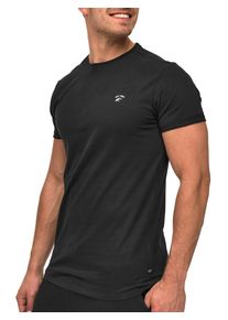 INDICODE Herren Rundhalsshirt "INKloge", schwarz, modisch, Gr. M, unifarben, Single Jersey, Obermaterial: 100% Baumwolle, Shirts