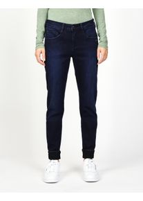 Gang Damen Relax-fit-Jeans "Gang Jeans Relaxed Fit 94AMELIE", blau, Gr. 27, 59% Baumwolle, 25% Polyester, 13, 5% Viskose, 2, 5% Elasthan, Jeans