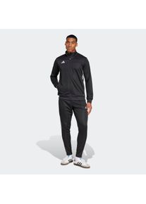 Herren Trainingsanzug "TIRO ES TS", schwarz-weiß, sportlich, Gr. L, adidas Performance, Obermaterial: 100% Polyester, Sportanzüge
