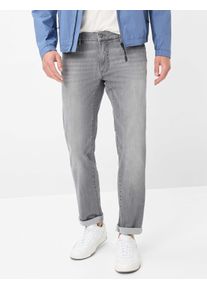 Brax Herren 5-Pocket-Jeans "Style CHUCK", grau, Gr. 33, 90% Baumwolle, 6% Elastomultiester, 4% Elasthan, Jeans