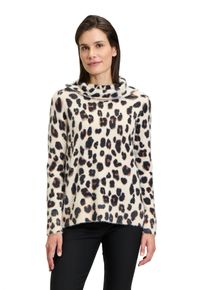 Betty Barclay Damen Strickpullover "Betty Barclay Strickpullover mit Kragen", beige, casual, Gr. 42, Strick, Obermaterial: 51% Polyacryl, 49%