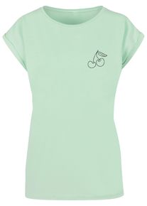 Merchcode Herren T-Shirt "Merchcode Damen Ladies Cherry T-Shirt", grün, casual, Gr. XXXL, bedruckt, 100% Baumwolle, Shirts
