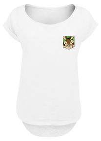 F4NT4STIC Herren Kurzarmshirt "F4NT4STIC Damen", weiß, casual, Gr. XS, unifarben, 100% Baumwolle, Shirts