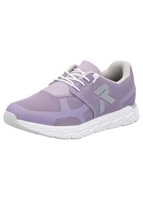 RIEKER SPORT Damen Slip-On Sneaker "Preston", Gr. 40, lila, Textil, Nubuklederimitat, sportlich, Schuhe, Freizeitschuh, Halbschuh, Schlupfschuh mit