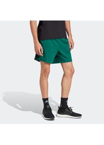 Herren Shorts "M 3S SJ 7 SHO", grün, sportlich, Gr. XL, adidas Sportswear, Obermaterial: 74% Baumwolle, 26% Polyester, Hosen, drei Streifen