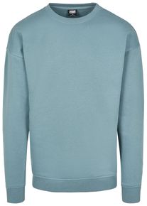 Urban Classics Herren Rundhalspullover "Urban Classics Herren Sweat Crewneck", blau, casual, Gr. XS, unifarben, 63% Baumwolle, 37% Polyester, Pullover