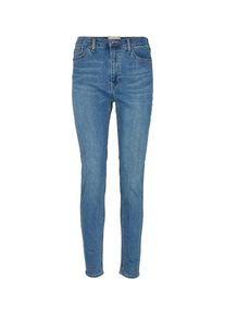 Freequent Damen Slim-fit-Jeans "FQHARLOW"vintage blau denim, casual, Gr. 28, unifarben, Denim/Jeans, Obermaterial: 70% Baumwolle, 25% Polyester, 3%