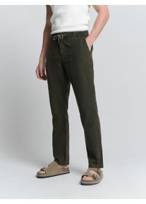 NO EXCESS Herren Chinohose "NO EXCESS Leinenhose", schwarz, Gr. XXXL, 55% Leinen, 45% Baumwolle, Hosen
