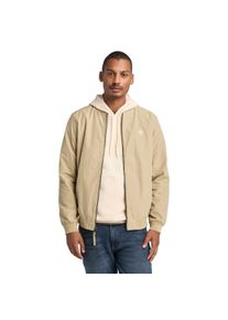Timberland Herren Bomberjacke, beige, sportlich, Gr. XXXL, unifarben, Web, Obermaterial: 55% Polyester, 45% Baumwolle, Jacken