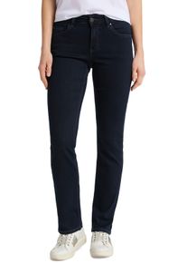 Mustang Damen Regular-fit-Jeans "Julia", blau, casual, Gr. 28, unifarben, Denim/Jeans, Obermaterial: 74% Baumwolle, 22% Polyester, 4% Elasthan,