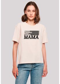 F4NT4STIC Damen T-Shirt "Mothers Day Best Mom Tribute", pink, casual, Gr. XS, Obermaterial: 100% Baumwolle, Shirts, Premium Qualität