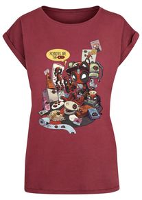 ABSOLUTE CULT Herren T-Shirt "ABSOLUTE CULT Damen", rot, casual, Gr. M, bedruckt, 100% Baumwolle, Shirts
