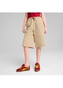 Puma Kinder Shorts "X HARRY POTTER JORTS WV"toasted almond, sportlich, Gr. 164, Twill, Obermaterial: 98% Baumwolle, 2% Elasthan, Hosen, Puma x Harry