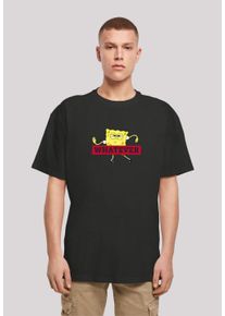 F4NT4STIC Herren T-Shirt "Spongebob Schwammkopf WHATEVER", schwarz, casual, Gr. L, Obermaterial: 100% Baumwolle, Shirts, Print