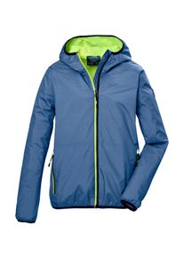 Killtec Kinder Funktionsjacke "KOS 147 BYS JCKT", blau, sportlich, Gr. 164, Oberstoff: 100% Polyester, Futter: 100% Polyester, Jacken, Wind- und