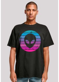 F4NT4STIC Herren T-Shirt "Alien Kopf", schwarz, casual, Gr. 4XL, Obermaterial: 100% Baumwolle, Shirts, Premium Qualität