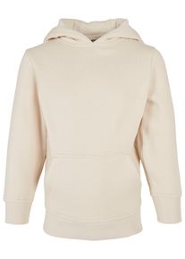 Urban Classics Jungen Kapuzensweatshirt "Urban Classics Herren Boys Organic Basic Hoody", beige, Gr. 110, unifarben, 100% Baumwolle, Sweatshirts