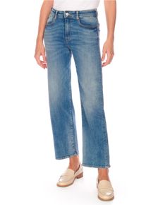 Damen 7/8-Hose "Jean Femme Pulp", blau, casual, Gr. 32, Le Temps Des Cerises, 100% Baumwolle, Hosen, mit praktischen Beintaschen