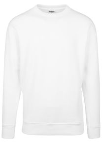 Urban Classics Herren Rundhalspullover "Urban Classics Herren Sweat Crewneck", weiß, casual, Gr. XXL, unifarben, 63% Baumwolle, 37% Polyester,