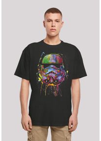 F4NT4STIC Herren T-Shirt "Star Wars Stormtrooper", schwarz, casual, Gr. XS, Obermaterial: 100% Baumwolle, Shirts, Print