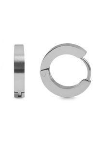 Adelia´s ADELIA ́S Damen Paar Creolen "Neuheit 2025 - Unisex Creolen aus poliertem Edelstahl Ø 9 mm", Unisex, Edelstahl, silber, Edelstahl, Ohrringe