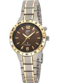ETT Damen Funkuhr "Titan Basic", grau, Armbanduhren, Armbanduhr, Damenuhr, Solar, Titan