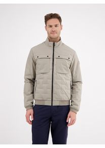 Lerros Herren Steppjacke "Lerros Sportiver Blouson, gesteppt", beige, Gr. L, 100% Polyester, Jacken, Wasser- und windabweisend, atmungsaktiv