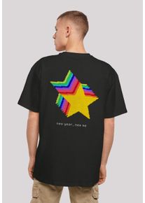 F4NT4STIC Herren T-Shirt "SIlvester Party Happy People Only", schwarz, casual, Gr. XXL, Obermaterial: 100% Baumwolle, Shirts, Print