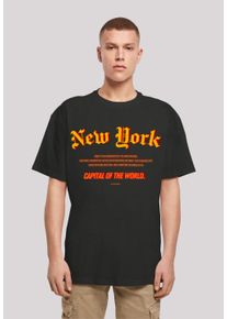 F4NT4STIC Herren T-Shirt "New York OVERSIZE TEE", schwarz, casual, Gr. XXXL, Obermaterial: 100% Baumwolle, Shirts, Print