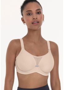 Anita active Damen Sport-BH "performance wireX", Gr. 70, rosa, Stoff, Obermaterial: 55% Polyamid, 23% Polyester, 22% Elasthan, clean, matt, Mesh,