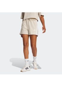 Damen Shorts "W 3S SJ SHO", grau, sportlich, Gr. S, adidas Sportswear, Obermaterial: 93% Baumwolle, 7% Elasthan, Hosen
