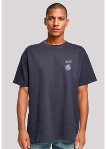 F4NT4STIC Herren T-Shirt "ACDC Lightning Bolt", blau, casual, Gr. M, Obermaterial: 100% Baumwolle, Shirts, Premium Qualität