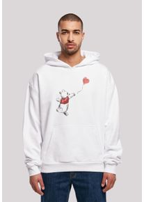 F4NT4STIC Herren Sweatshirt "Disney Winnie The Pooh & Balloon", weiß, casual, Gr. XXL, Obermaterial: 100% Baumwolle, Sweatshirts, Herren,Premium