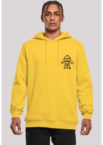 F4NT4STIC Herren Kapuzenpullover "Vatertag Grill Master für BBQ-Väter", gelb, casual, Gr. XS, Obermaterial: 65% Baumwolle, 35% Polyester, Pullover,