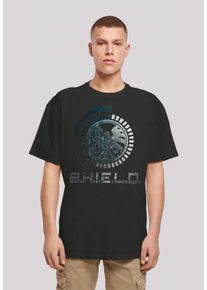 F4NT4STIC Herren T-Shirt "Marvel Avengers Shield Circuits", schwarz, casual, Gr. 4XL, Obermaterial: 100% Baumwolle, Shirts, Print