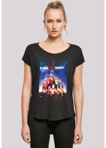 F4NT4STIC Damen T-Shirt "Big Bang Theory TV Serie Character", schwarz, casual, Gr. XL, Obermaterial: 100% Baumwolle, Shirts, Damen,Premium
