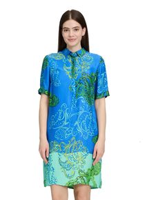 Betty Barclay Damen Hemdblusenkleid "Betty Barclay Hemdblusenkleid mit Knopfleiste", bunt, modisch, Gr. 36, Obermaterial: 100% Viskose., Kleider, Form