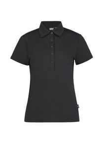 Rukka Damen Poloshirt "Rukka Polo shirt VERLA", schwarz, Gr. 38, 94% Polyester, 6% Elasthan, Shirts