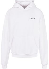 Merchcode Herren Kapuzensweatshirt "Merchcode Herren It Beats Loud Ultra Heavy Hoody", weiß, Gr. XXL, bedruckt, 100% Baumwolle, Sweatshirts