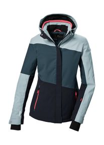 Killtec Damen Skijacke "KSW 67 WMN SKI JCKT", blau, sportlich, Gr. 46, Oberstoff: 100% Polyester, Futter: 100% Polyester, Wattierung: 100% Polyester