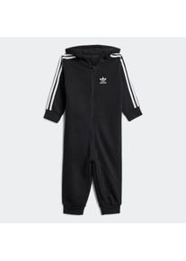 Kinder Overall "ONESIE", schwarz, sportlich, Gr. 98, adidas originals, Obermaterial: 70% Baumwolle, 30% Polyester, Overalls
