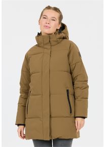 WHISTLER Damen Outdoorjacke "Greyston", braun, casual, Gr. 38, unifarben, 100% Polyester, Jacken, Mit wind- und wasserabweisenden Eigenschaften
